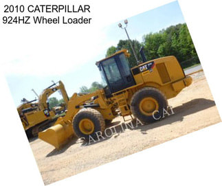 2010 CATERPILLAR 924HZ Wheel Loader