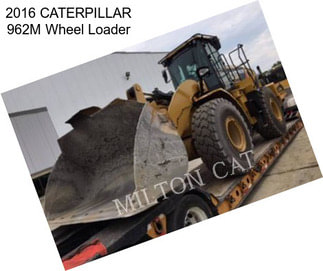 2016 CATERPILLAR 962M Wheel Loader