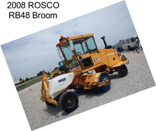 2008 ROSCO RB48 Broom