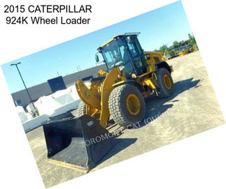 2015 CATERPILLAR 924K Wheel Loader