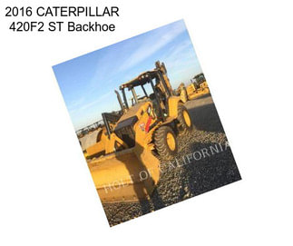 2016 CATERPILLAR 420F2 ST Backhoe