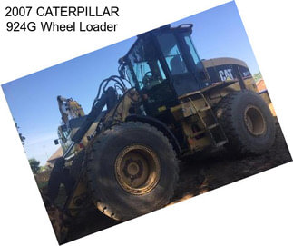 2007 CATERPILLAR 924G Wheel Loader