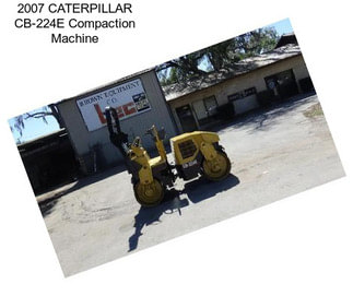 2007 CATERPILLAR CB-224E Compaction Machine