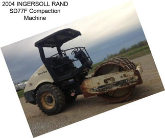 2004 INGERSOLL RAND SD77F Compaction Machine