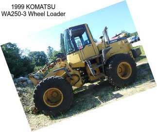 1999 KOMATSU WA250-3 Wheel Loader