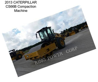 2013 CATERPILLAR CS66B Compaction Machine