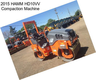 2015 HAMM HD10VV Compaction Machine