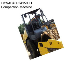 DYNAPAC CA1500D Compaction Machine