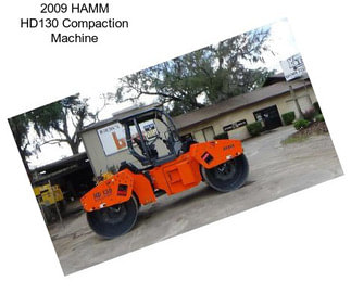 2009 HAMM HD130 Compaction Machine