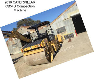 2016 CATERPILLAR CB54B Compaction Machine