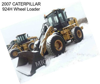 2007 CATERPILLAR 924H Wheel Loader