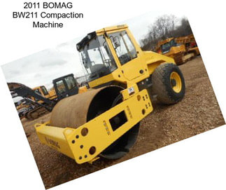 2011 BOMAG BW211 Compaction Machine