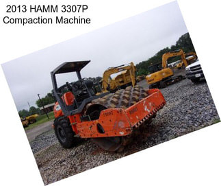 2013 HAMM 3307P Compaction Machine