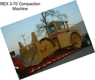 REX 3-70 Compaction Machine