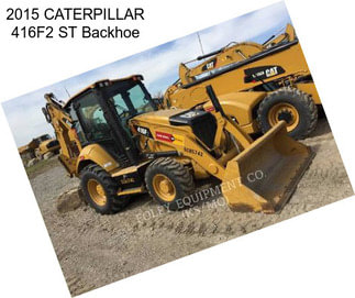 2015 CATERPILLAR 416F2 ST Backhoe