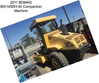 2011 BOMAG BW145DH-40 Compaction Machine