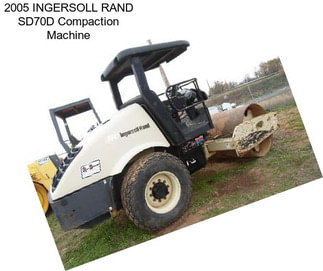 2005 INGERSOLL RAND SD70D Compaction Machine