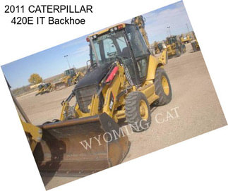 2011 CATERPILLAR 420E IT Backhoe