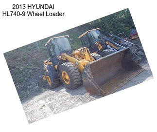 2013 HYUNDAI HL740-9 Wheel Loader