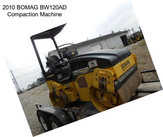 2010 BOMAG BW120AD Compaction Machine