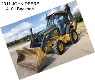 2011 JOHN DEERE 410J Backhoe