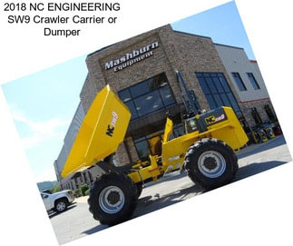 2018 NC ENGINEERING SW9 Crawler Carrier or Dumper