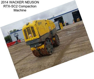 2014 WACKER NEUSON RTX-SC2 Compaction Machine