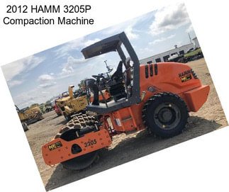 2012 HAMM 3205P Compaction Machine