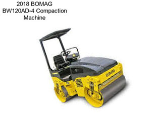 2018 BOMAG BW120AD-4 Compaction Machine