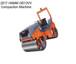 2017 HAMM HD13VV Compaction Machine