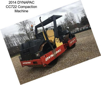 2014 DYNAPAC CC722 Compaction Machine