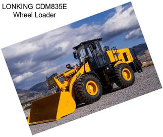 LONKING CDM835E Wheel Loader