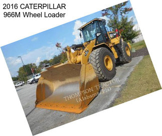 2016 CATERPILLAR 966M Wheel Loader