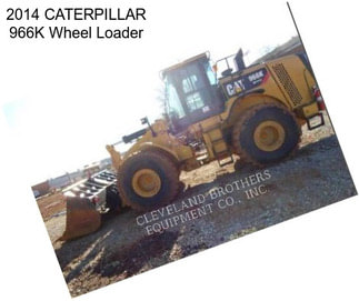 2014 CATERPILLAR 966K Wheel Loader