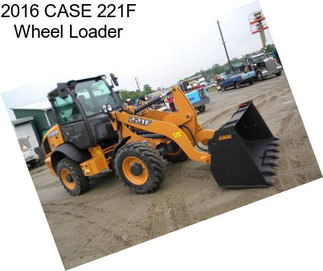 2016 CASE 221F Wheel Loader