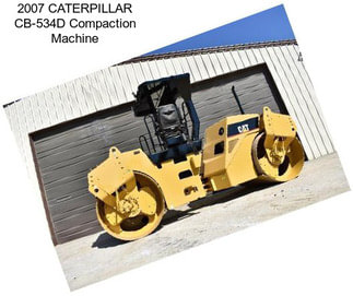 2007 CATERPILLAR CB-534D Compaction Machine