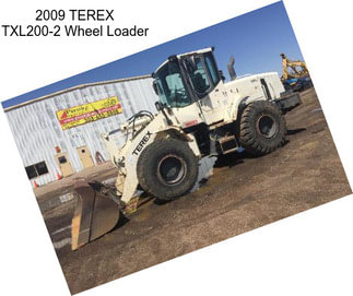 2009 TEREX TXL200-2 Wheel Loader