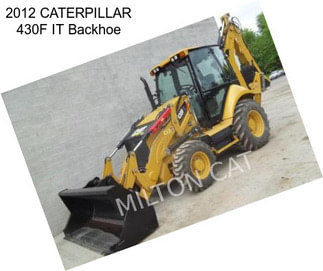 2012 CATERPILLAR 430F IT Backhoe