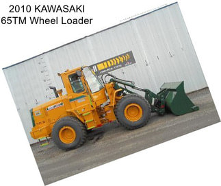 2010 KAWASAKI 65TM Wheel Loader