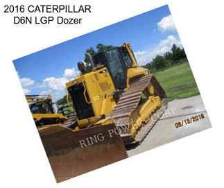 2016 CATERPILLAR D6N LGP Dozer