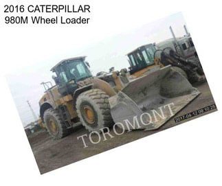 2016 CATERPILLAR 980M Wheel Loader