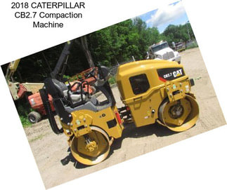 2018 CATERPILLAR CB2.7 Compaction Machine