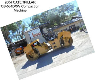 2004 CATERPILLAR CB-534DXW Compaction Machine