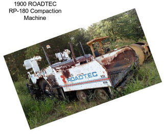 1900 ROADTEC RP-180 Compaction Machine