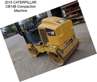 2015 CATERPILLAR CB14B Compaction Machine