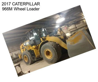 2017 CATERPILLAR 966M Wheel Loader