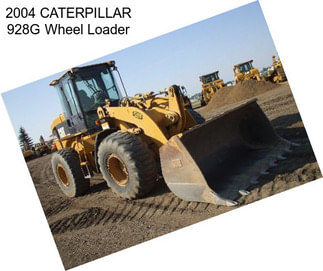 2004 CATERPILLAR 928G Wheel Loader