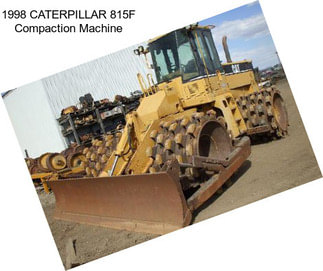 1998 CATERPILLAR 815F Compaction Machine