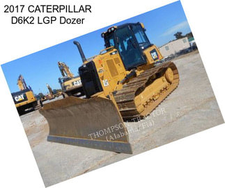 2017 CATERPILLAR D6K2 LGP Dozer