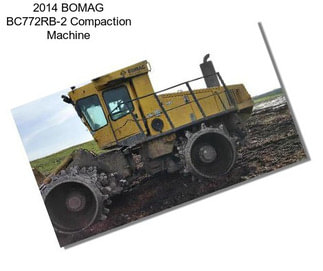 2014 BOMAG BC772RB-2 Compaction Machine